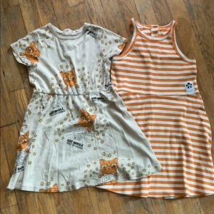 Mini Rodini dresses size 5/6